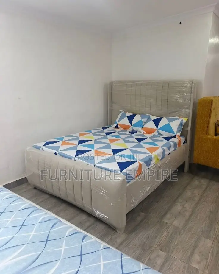 Modern Beige Chest Bed
