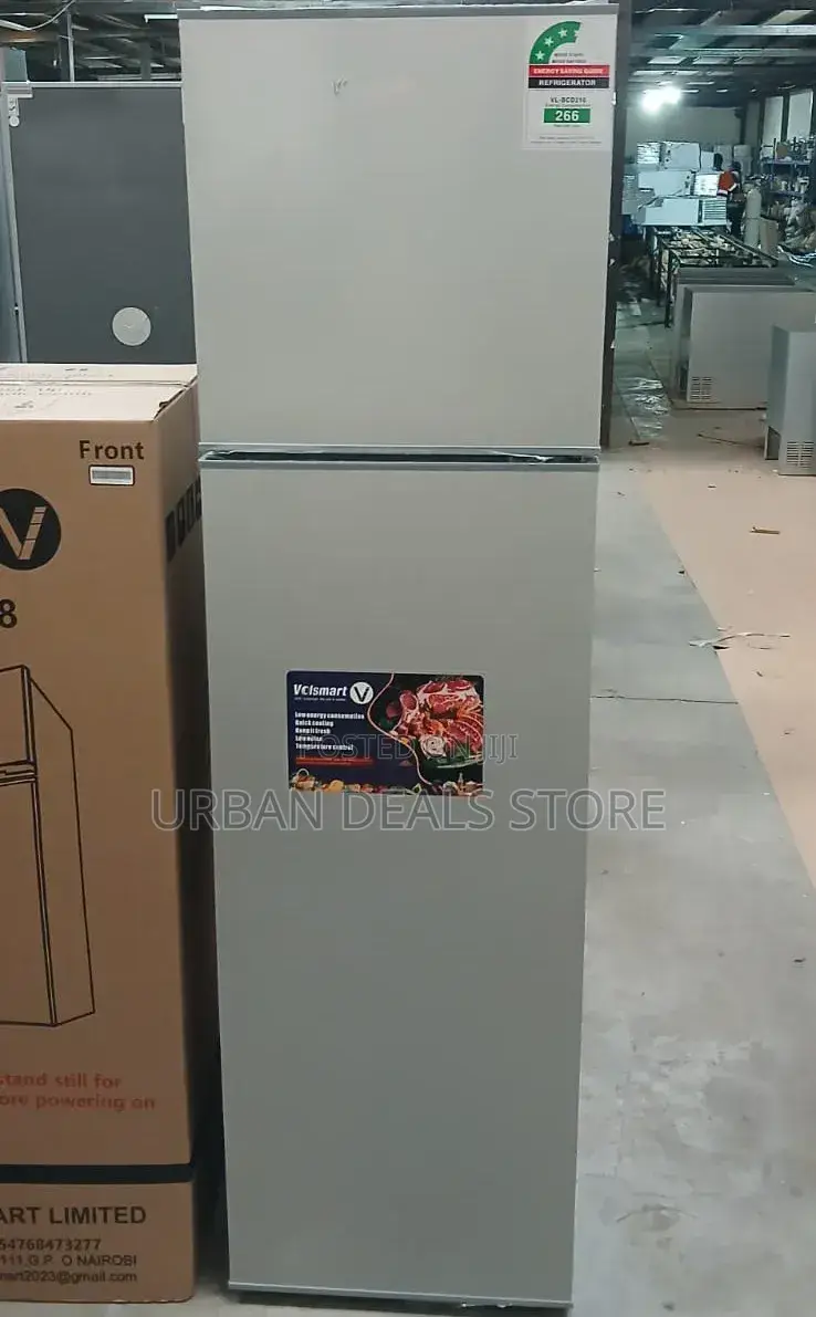 Volsmart Double Door Refrigerators (Silver) 108 LTRS