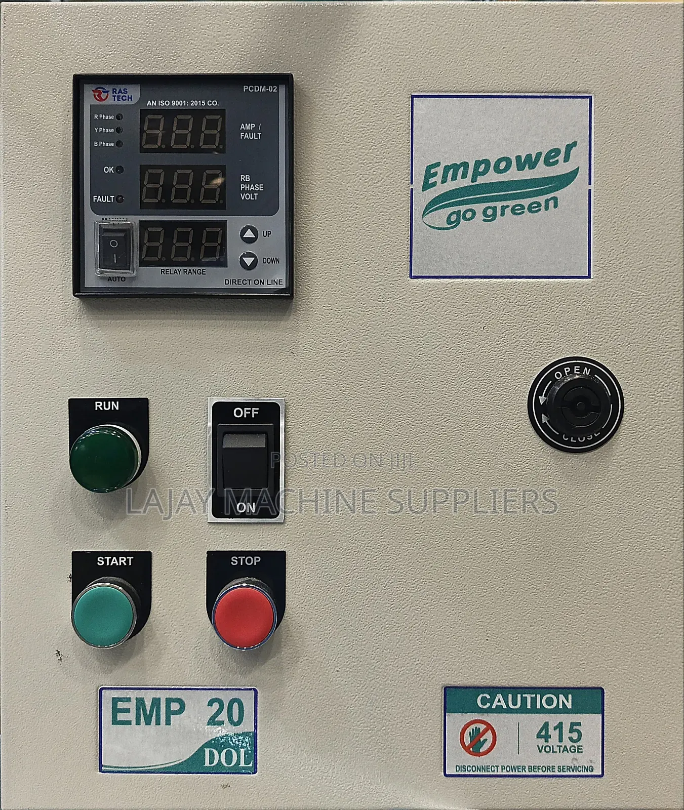 3–5 Kw Borehole Control Panel