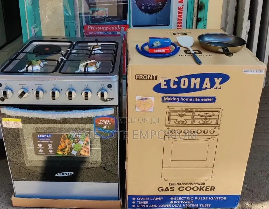 60×60 Ecomax 3 Gas + 1 Electric Standing Cooker