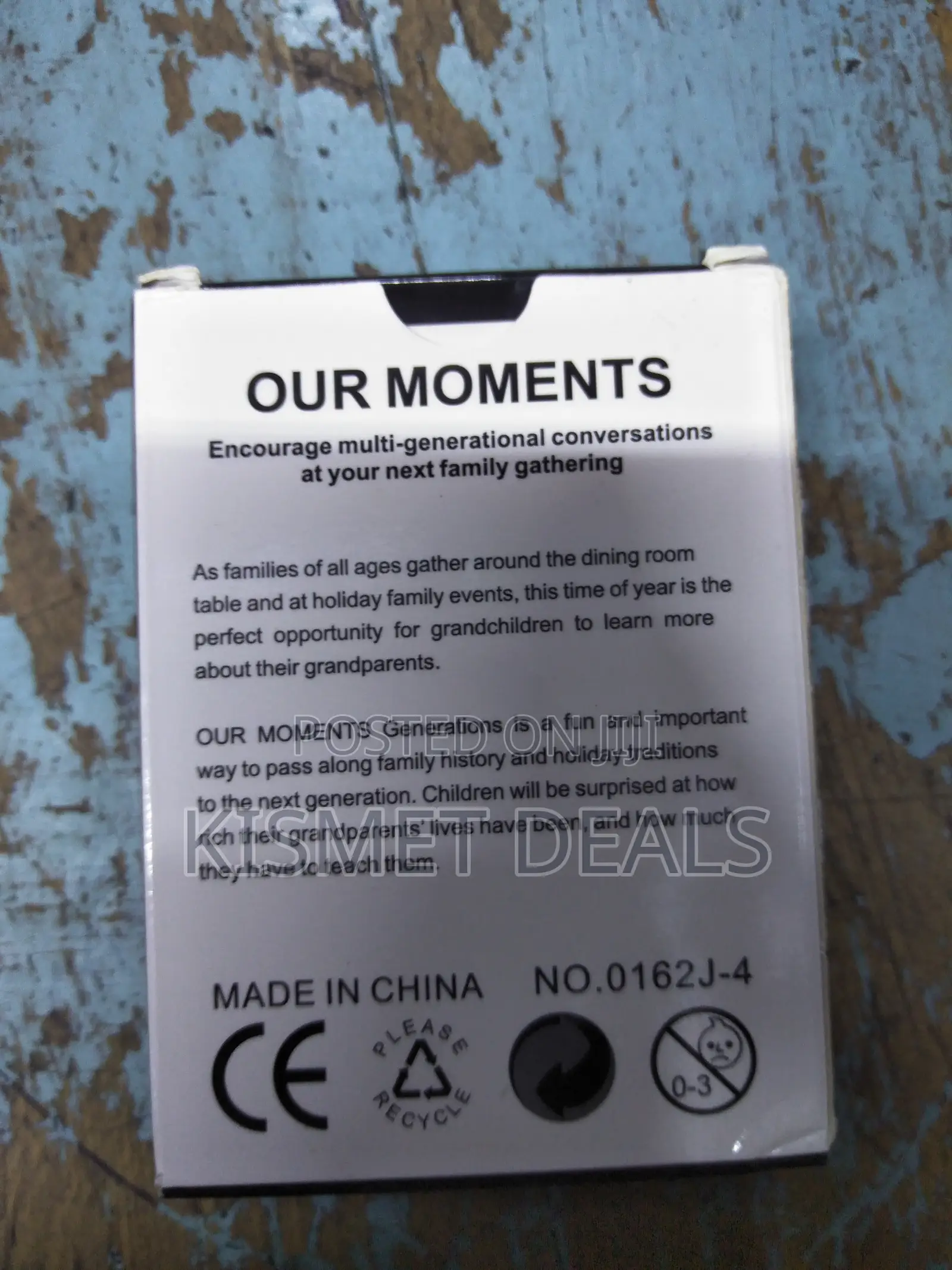 Our Moments Generations Cards Family Games