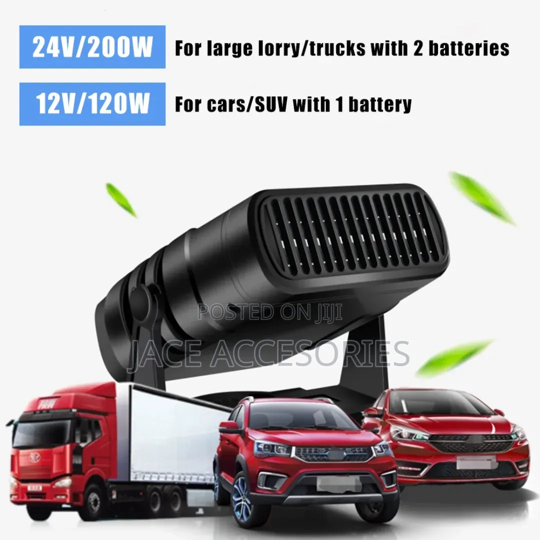 Portable 2 in 1 200w Car Heater Fan