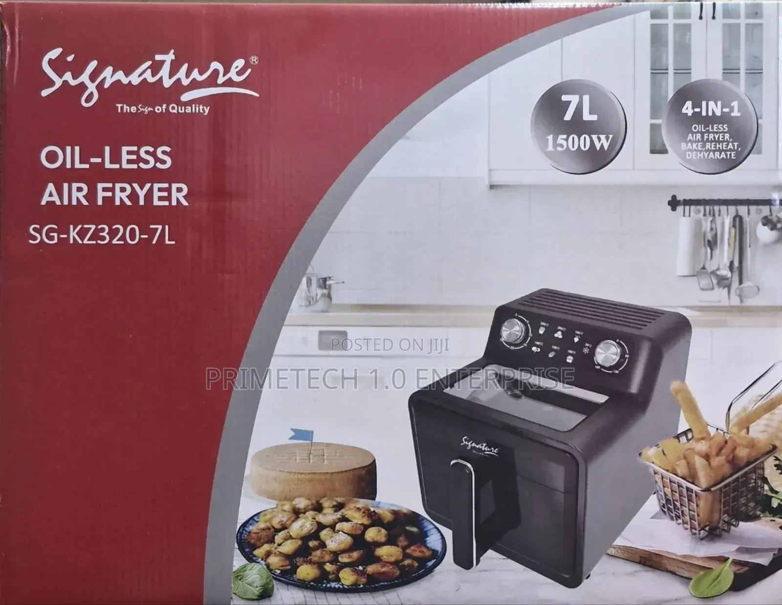 7 LTRS Signature Air Fryer -1500watts