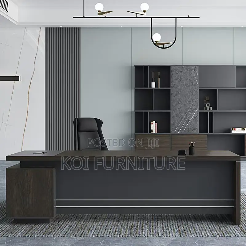 Office Desk : 1.6m Modern Executive Corner Office Desk
