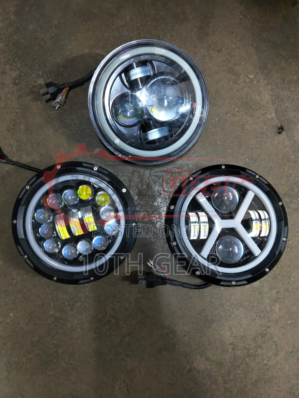 Headlight Universal Aftermarket