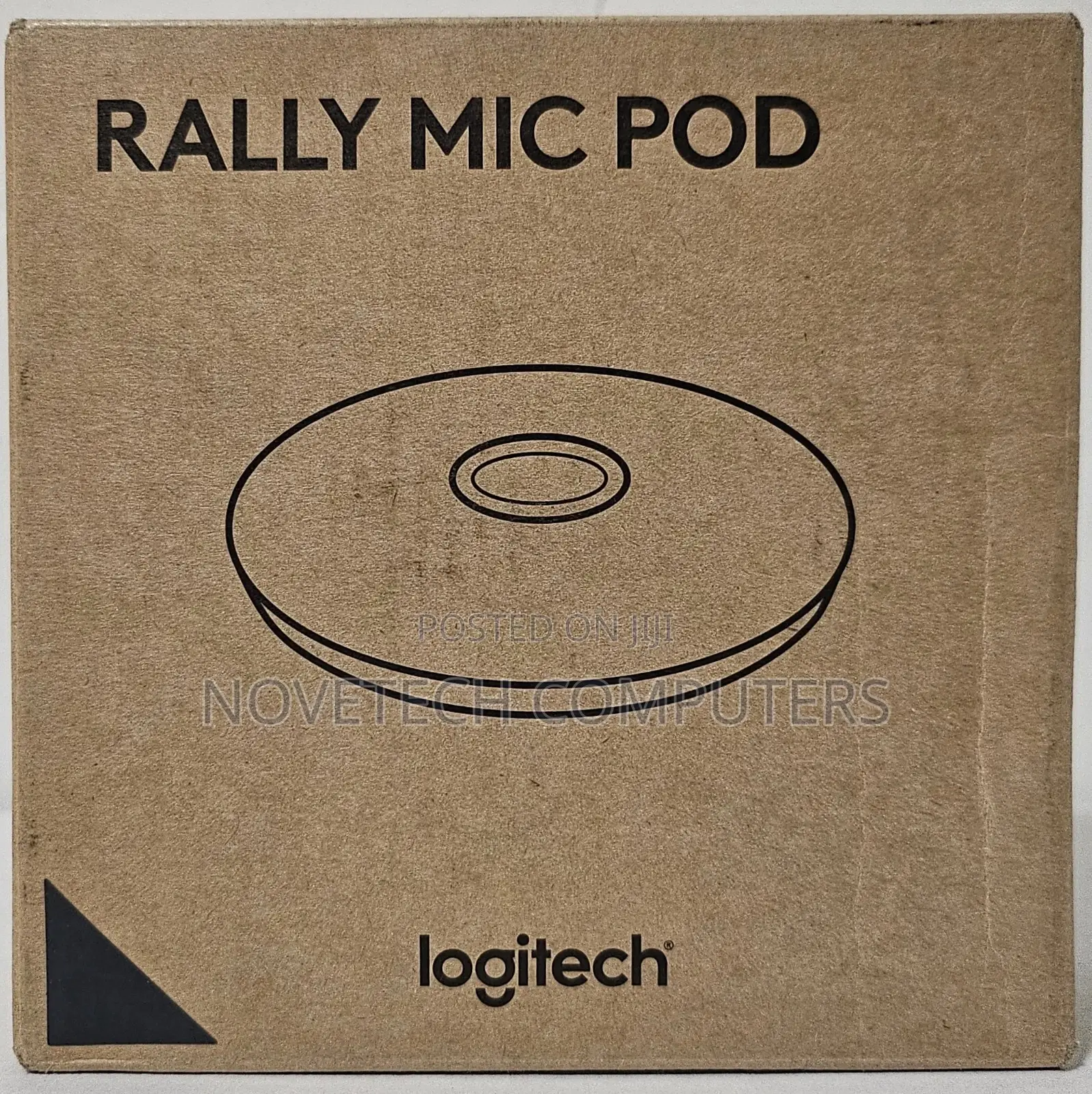 Logitech Rally Mic Pod Wired Microphone (989-000430) - New Sealed