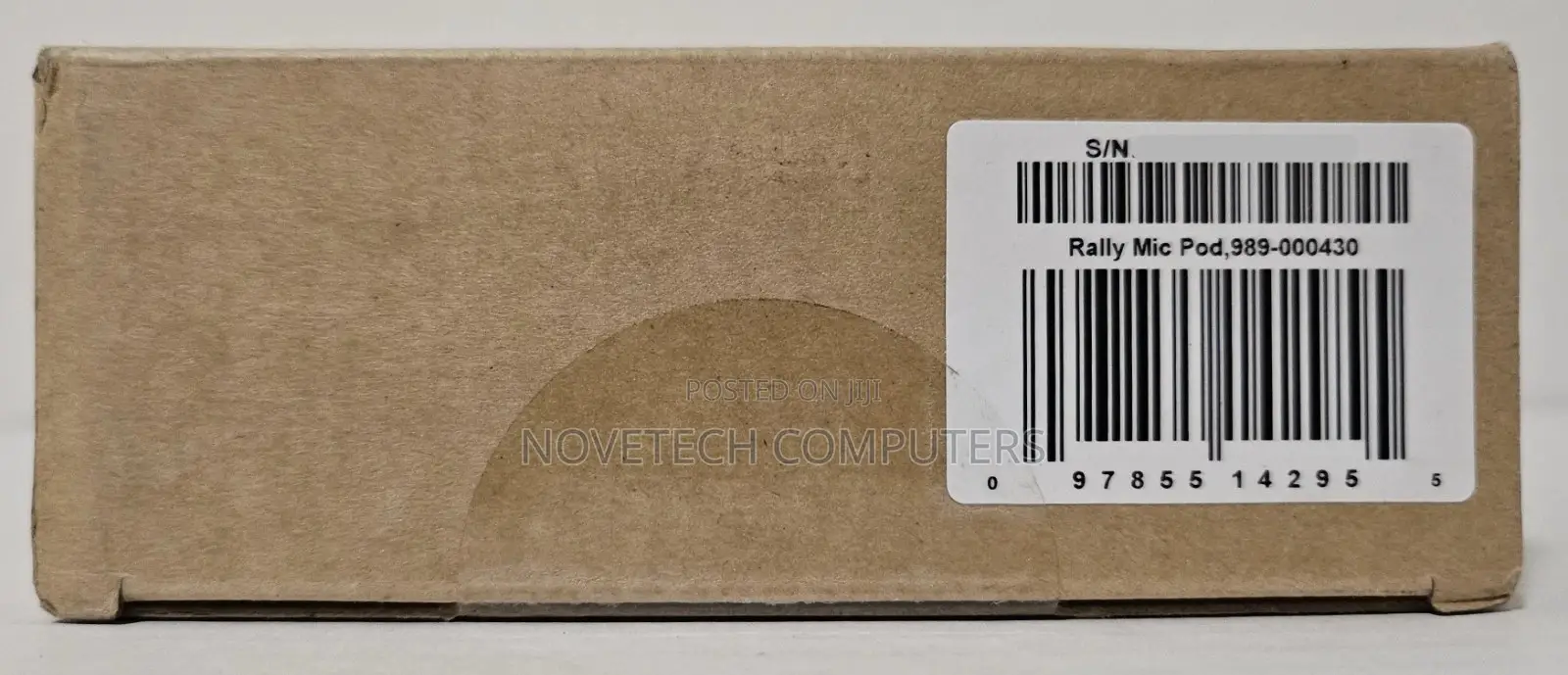 Logitech Rally Mic Pod Wired Microphone (989-000430) - New Sealed