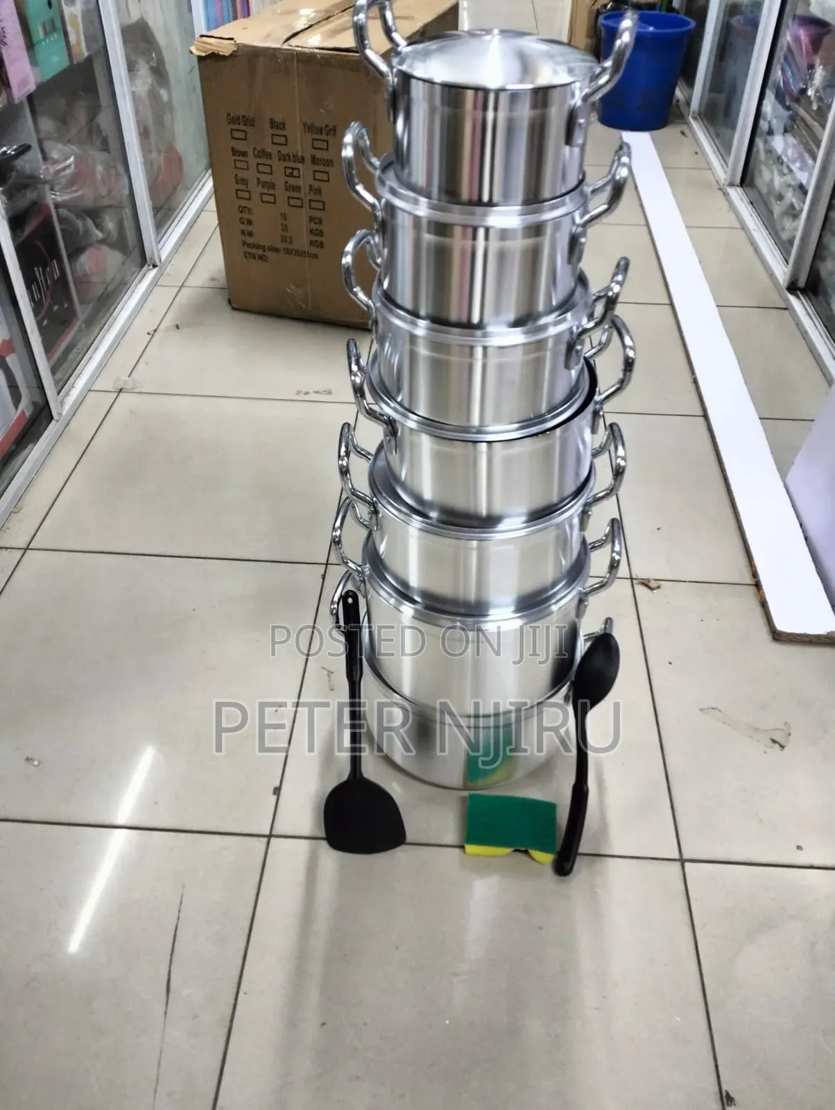 Tornado 14 Pieces Heavy Aluminum Sufuria Set