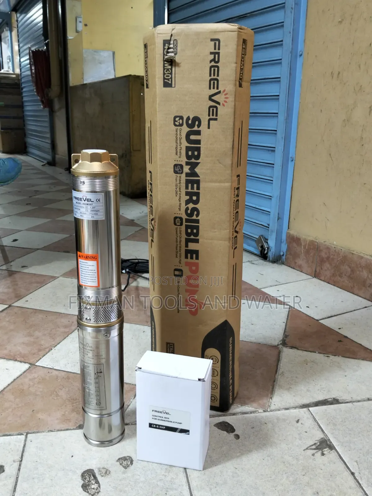 Freevel Underground Water Pump 0.5 Hp 49 M Head 1 Year Warranty