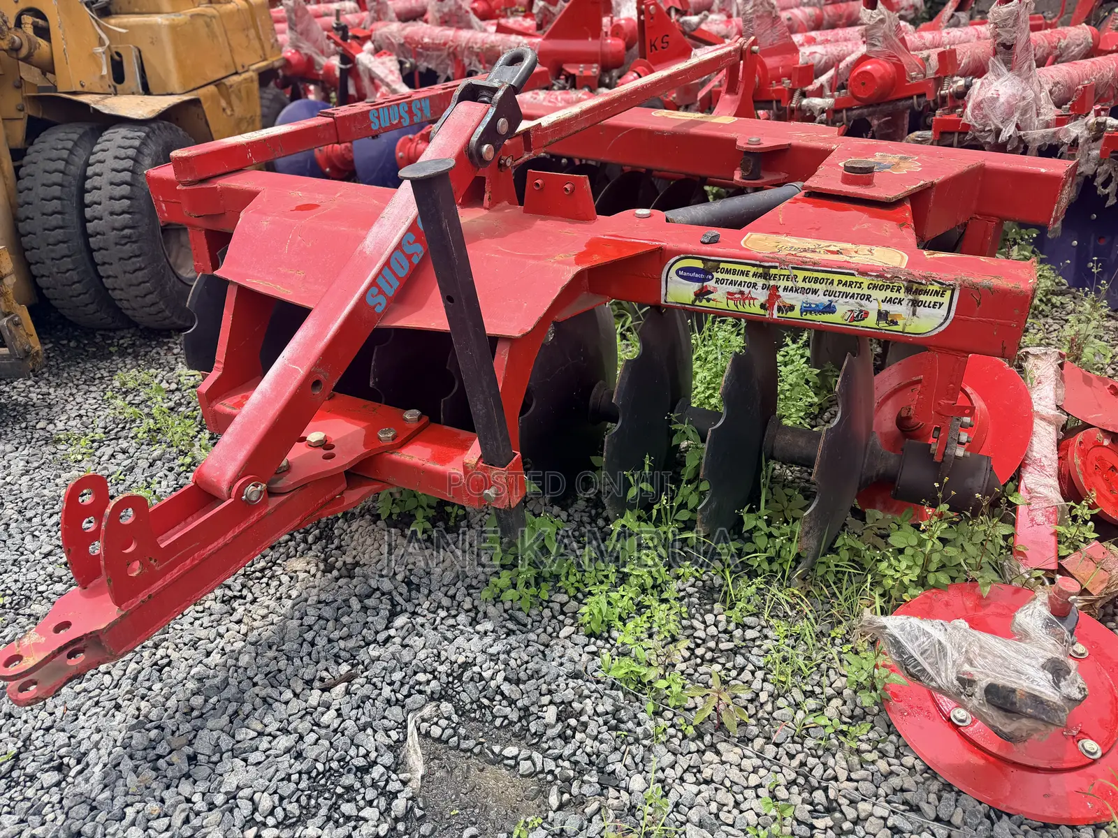 Hydraulic 18disc Harrow Available for Sale