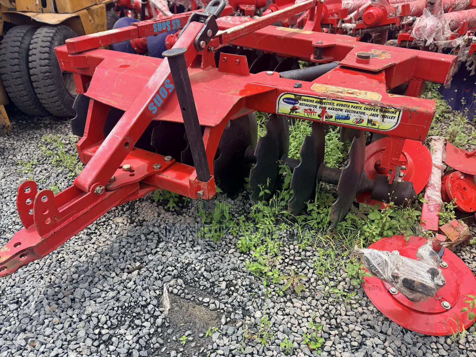 Hydraulic 18disc Harrow Available for Sale