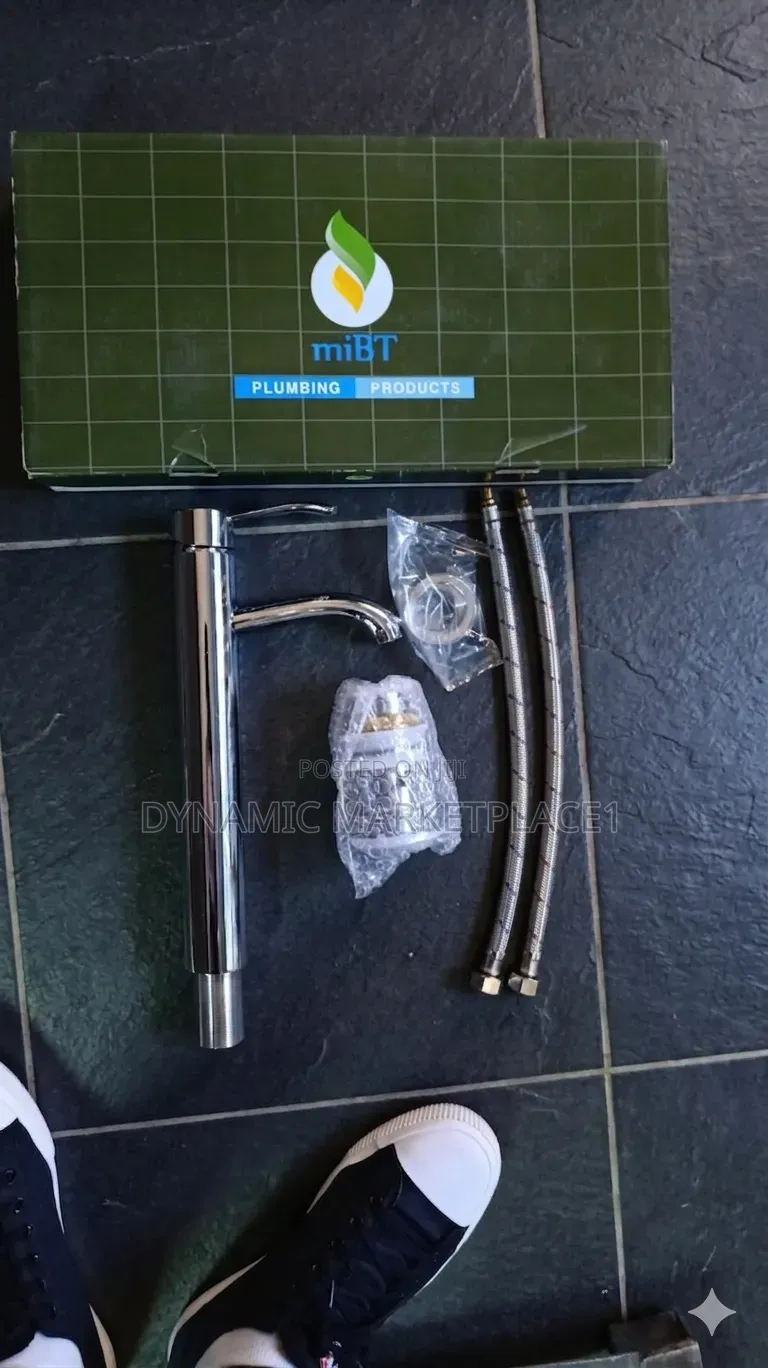 Chrome High-Basin Vessel Mixer Tap