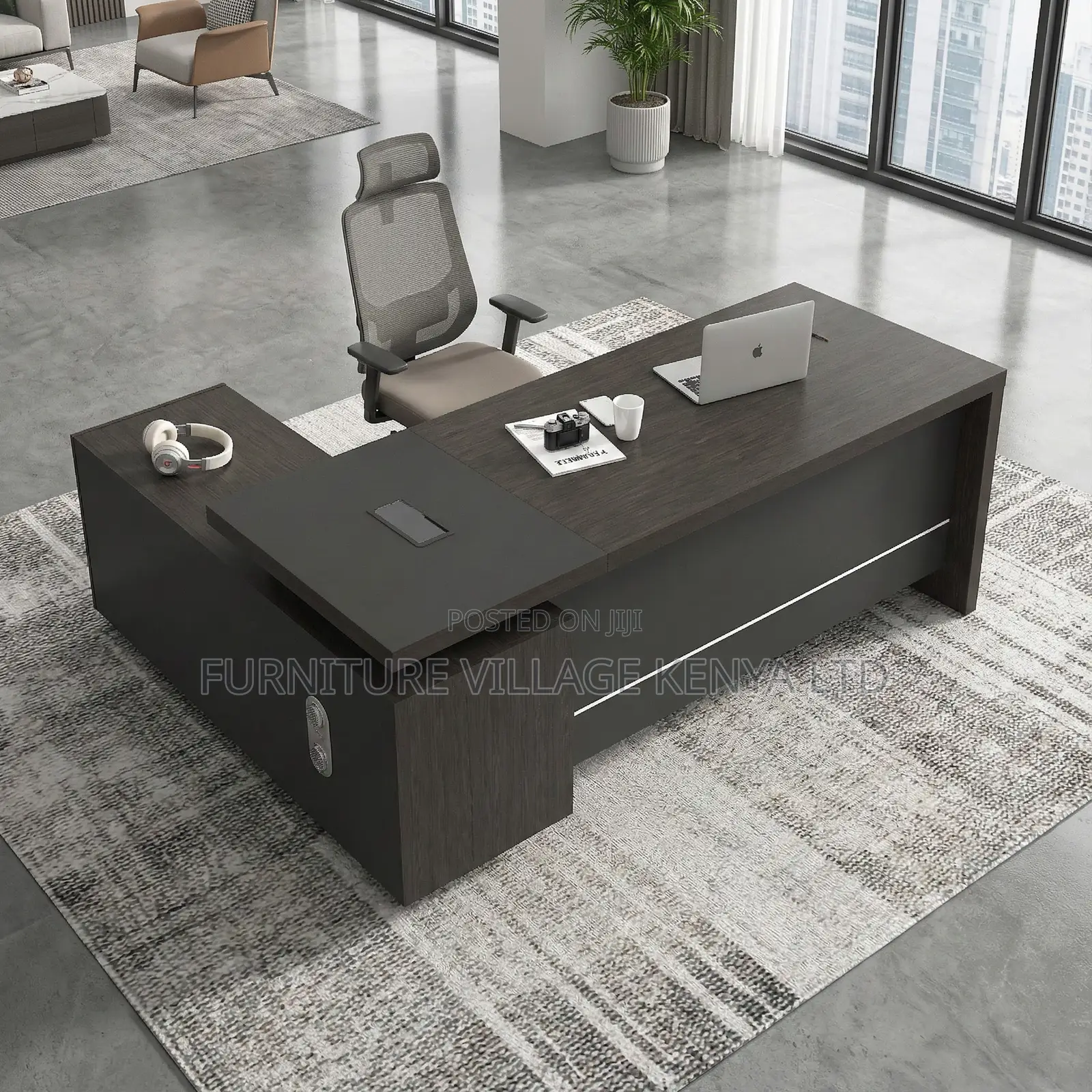 1800mm Advanced Imported L-Shaped Boss Table