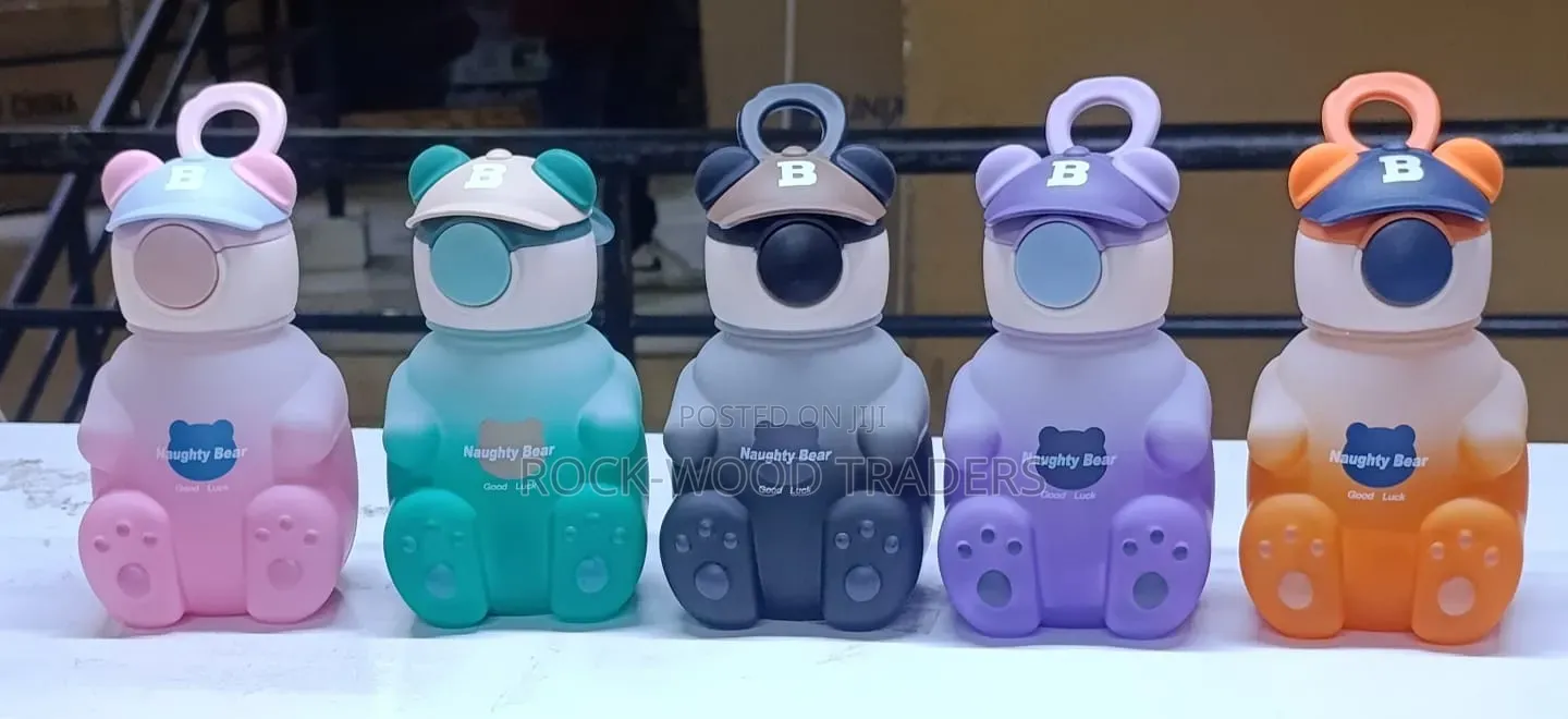Fancy Teddy Bear Bottle 400ml