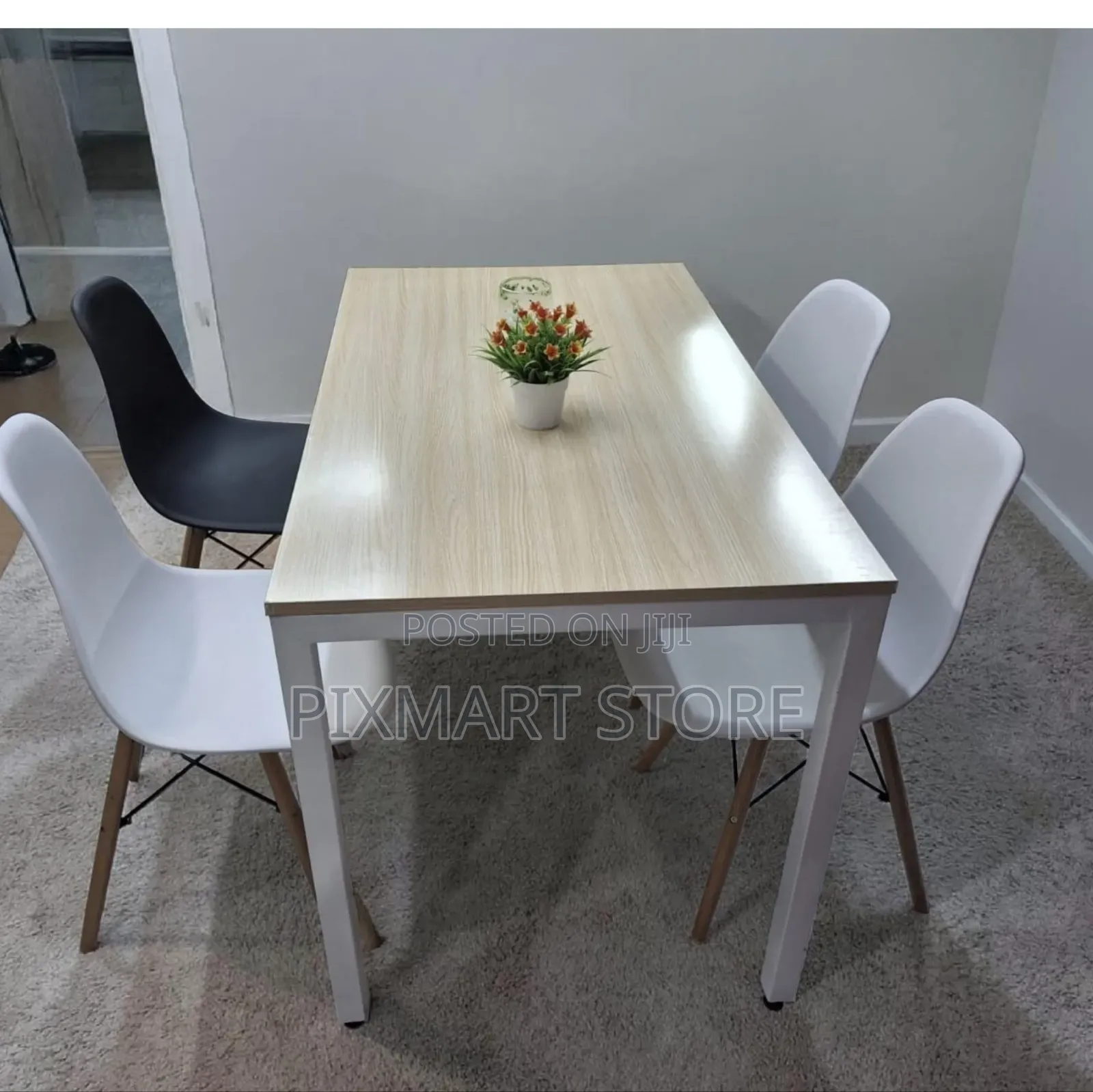 Kea 4-Seater Dining Table Set – Elegant Space Saving