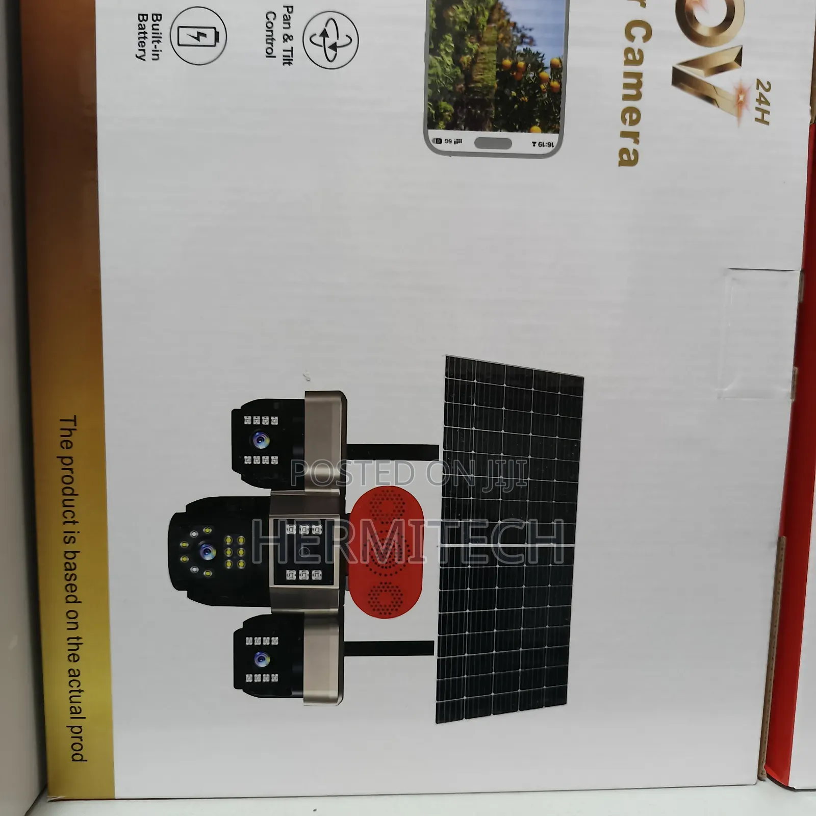 4lens Quad Lens New Model 4g Smart Solar Powered CCTV Camera