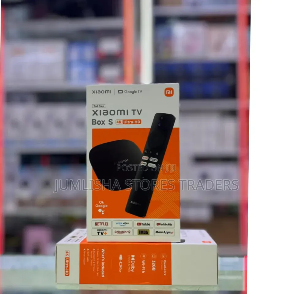 Xiaomi TV Box S 3rd Generation *4k Ultra Hd Resolution*With Google TV