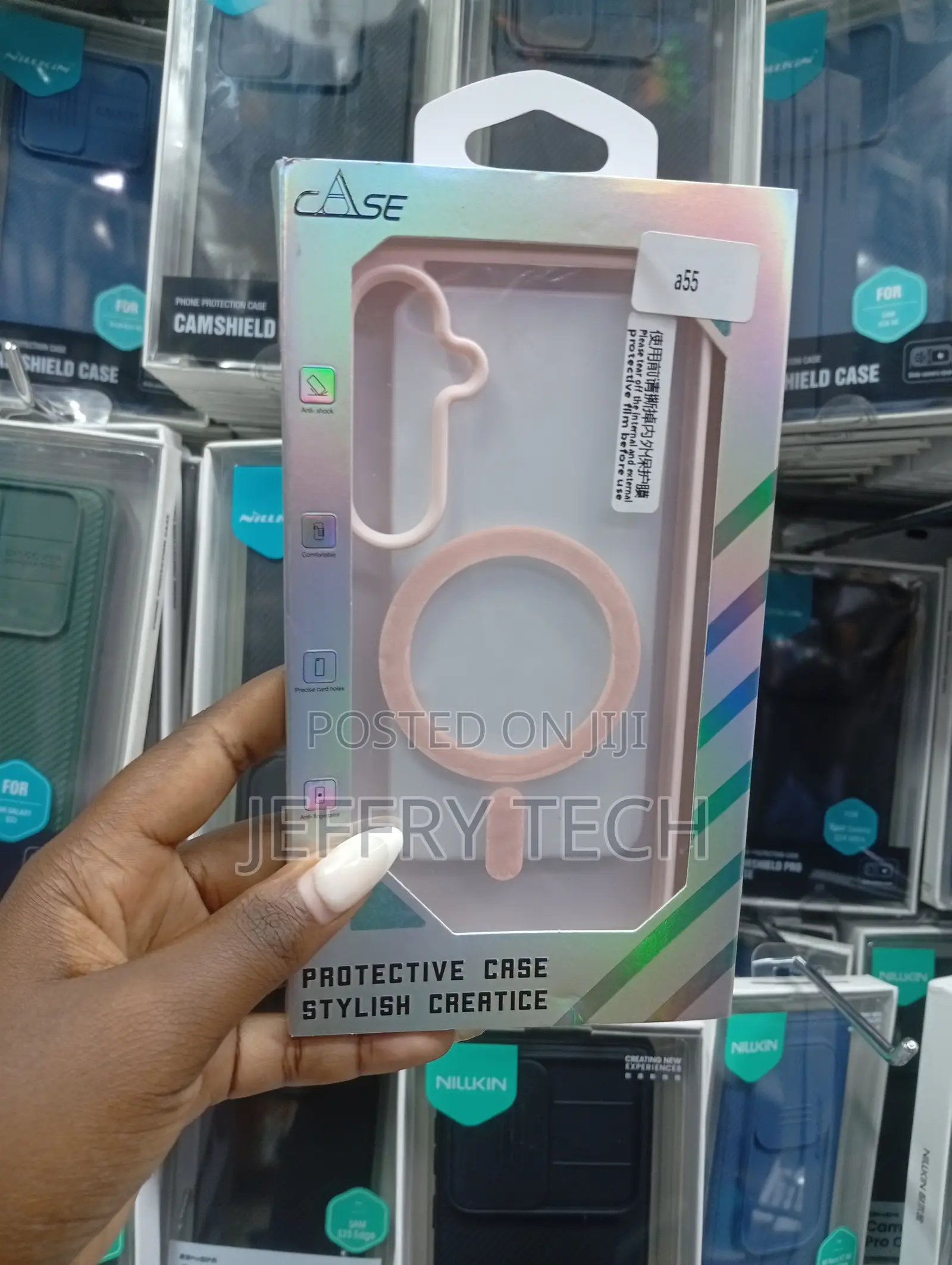 Samsung Galaxy A55 5g Newskin" Magsafe-Compatible Protective Case