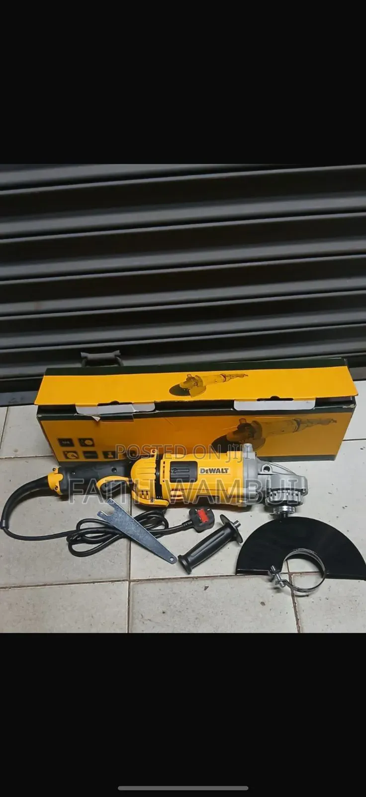 Back in Stock Original Dewalt 9 Inch Angle Grinder Machine No
