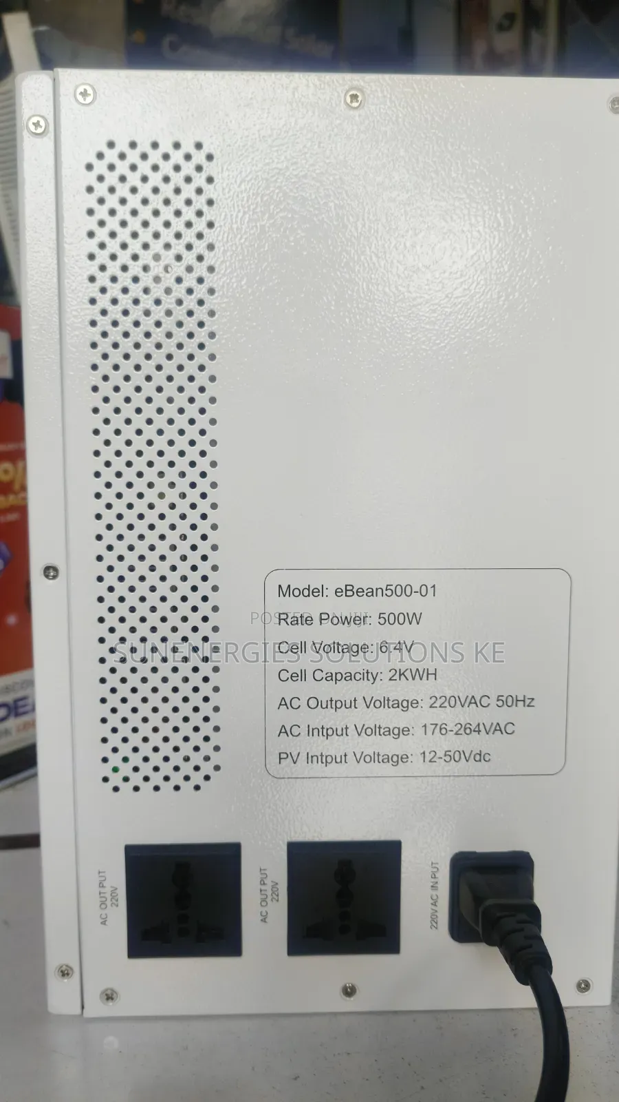 2kwh 500w Energy Bean Power Bank