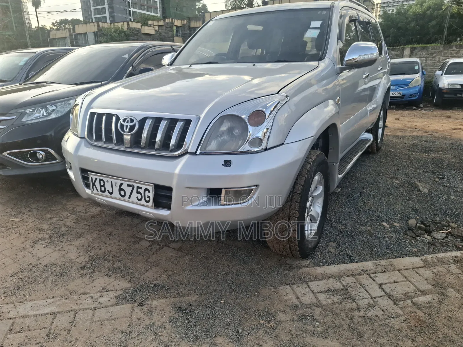Toyota Land Cruiser Prado 3.0 D-4D 5dr 2004 Silver