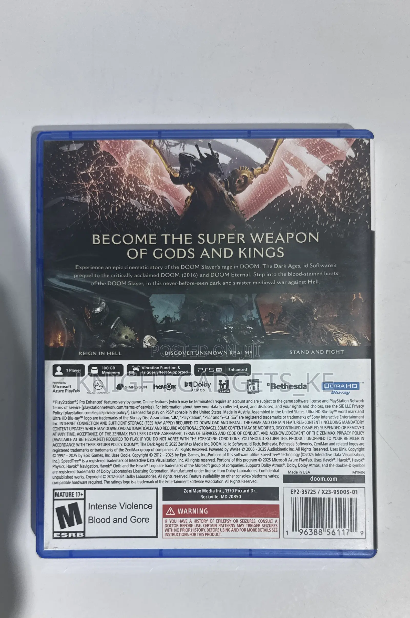 Ps5 Doom the Dark Ages