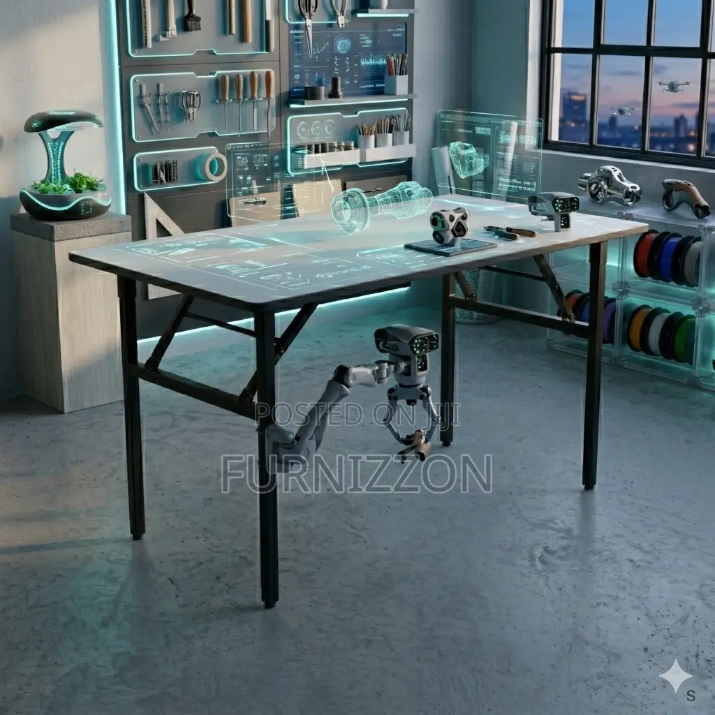 1.8m Wooden Foldable Table – Large Multi-Purpose