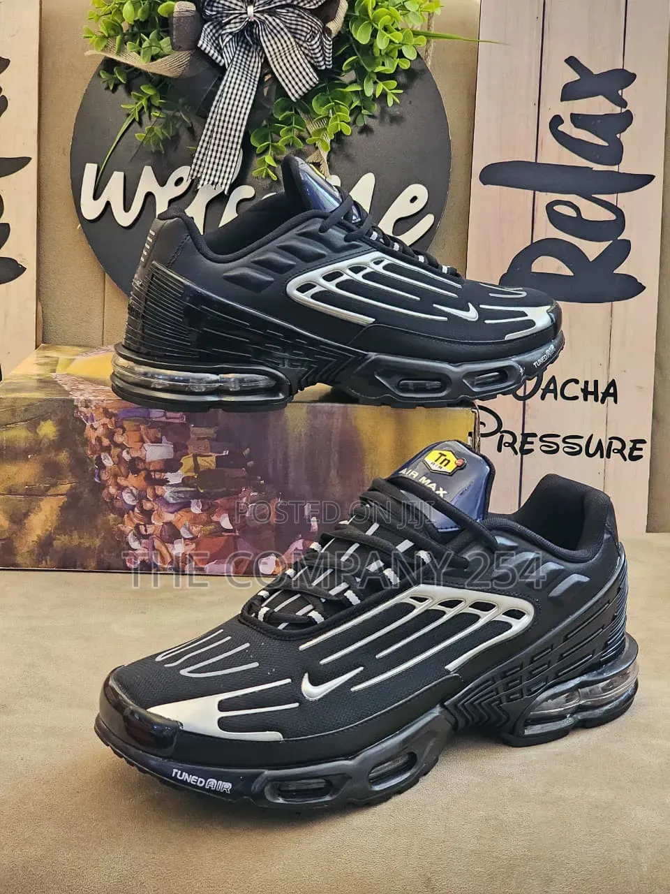 Quality Leather Casual Nike Tune Tn Unisex Sneakers Shoes
