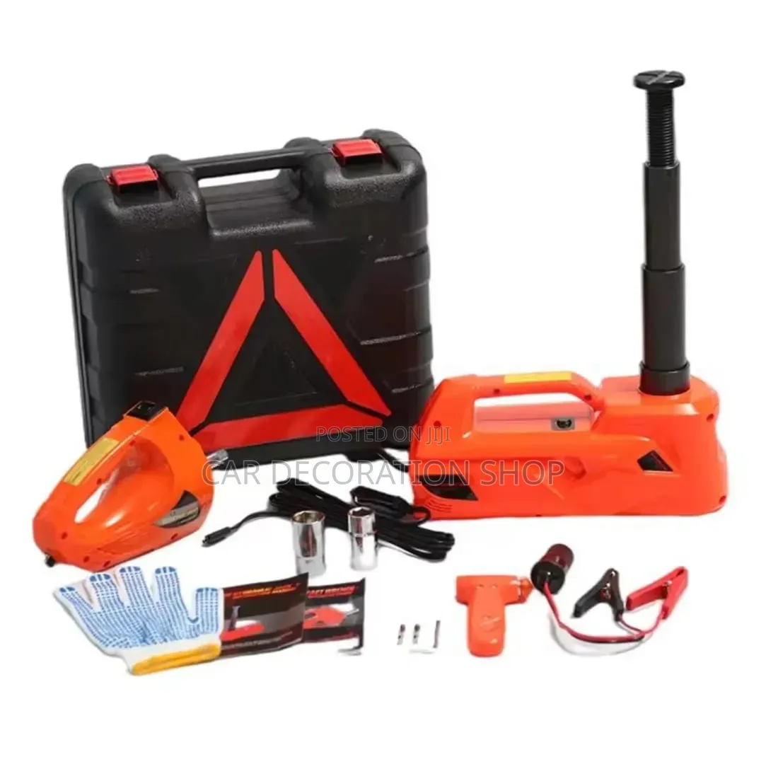 3in1 Electric Jack Operates On A 12v Dc Car Power Outlet