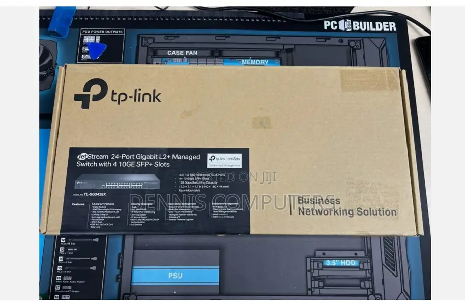 >>Tp-Link Sg342mpjetstream** 28-Port Gigabit Switch With-24-Port Poe