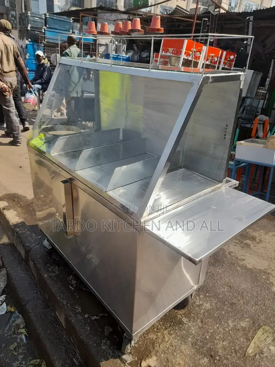 Stainless Smokies Trolley