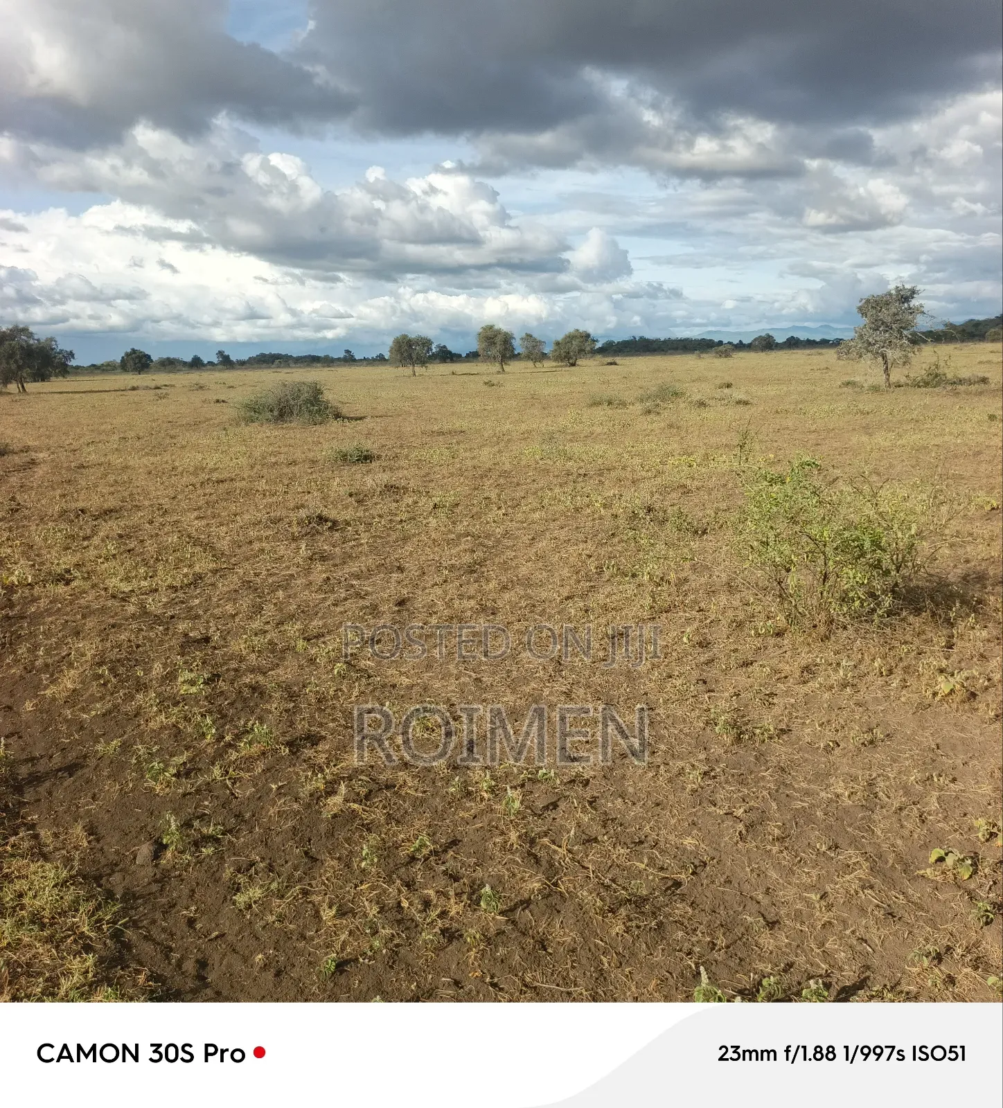 10 Acres Land With Water Supply and Few Meters From Main Road