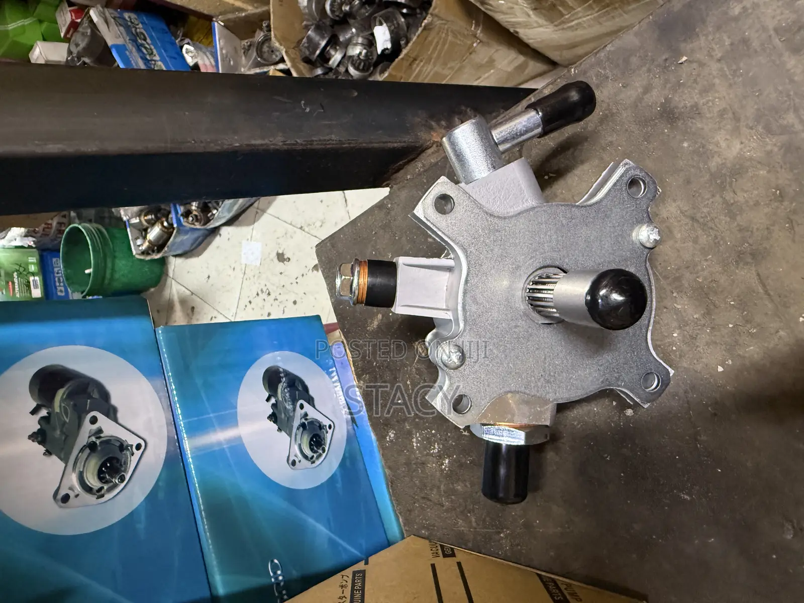 Alternator Brake Vacuum Pump
