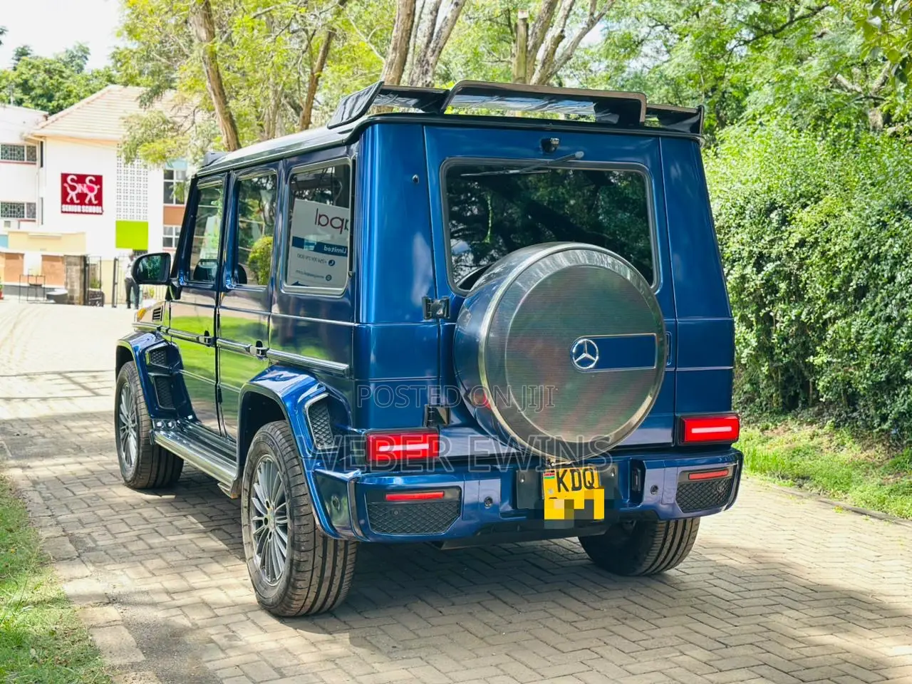 Mercedes-Benz G-Class G 350 d 2016 Blue