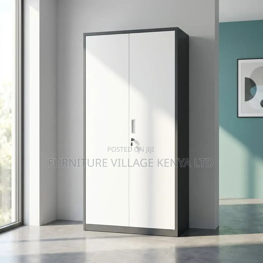 2-Door Executive Modern Storage Cabinet