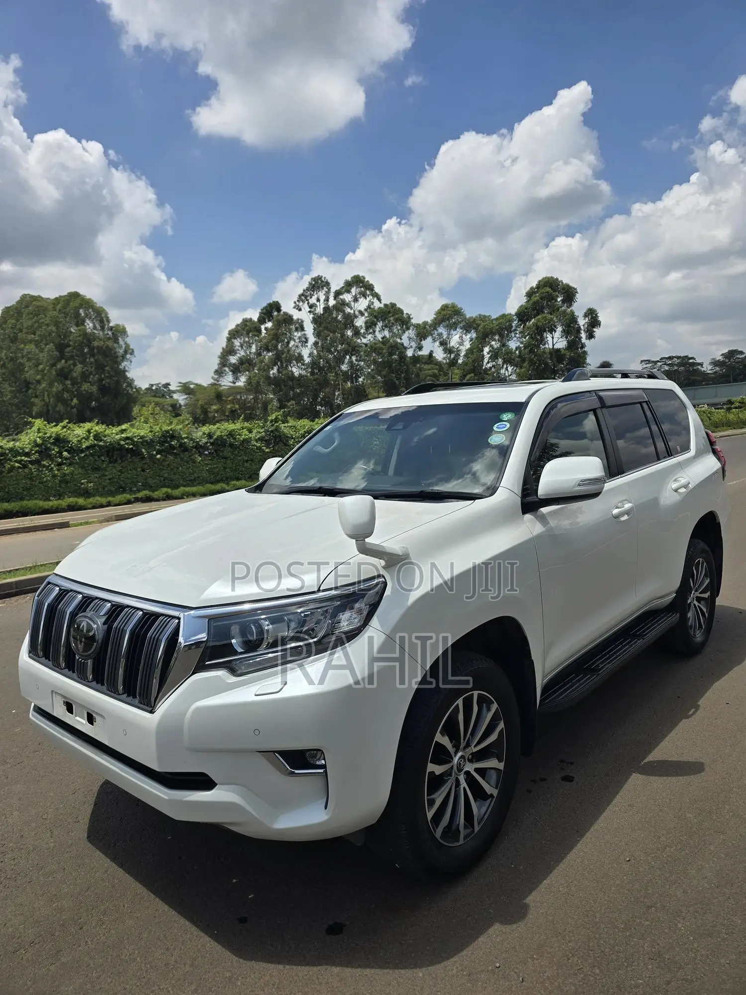 Toyota Land Cruiser Prado 2.8 2019 White