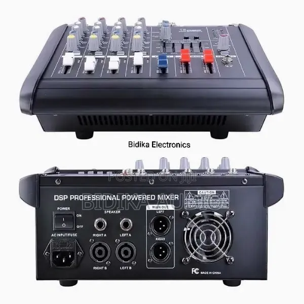 Brand New 4 Channel Powered Audio Mixer