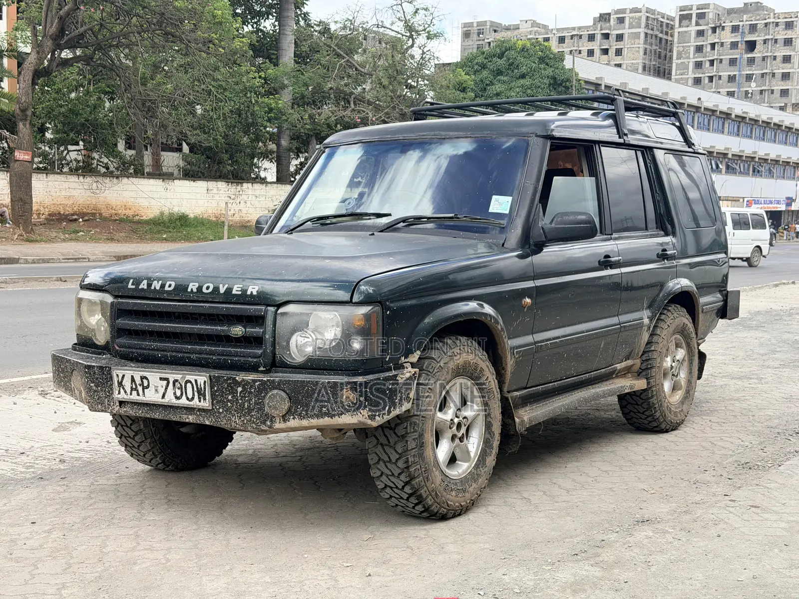 Land Rover Discovery 2002 Green