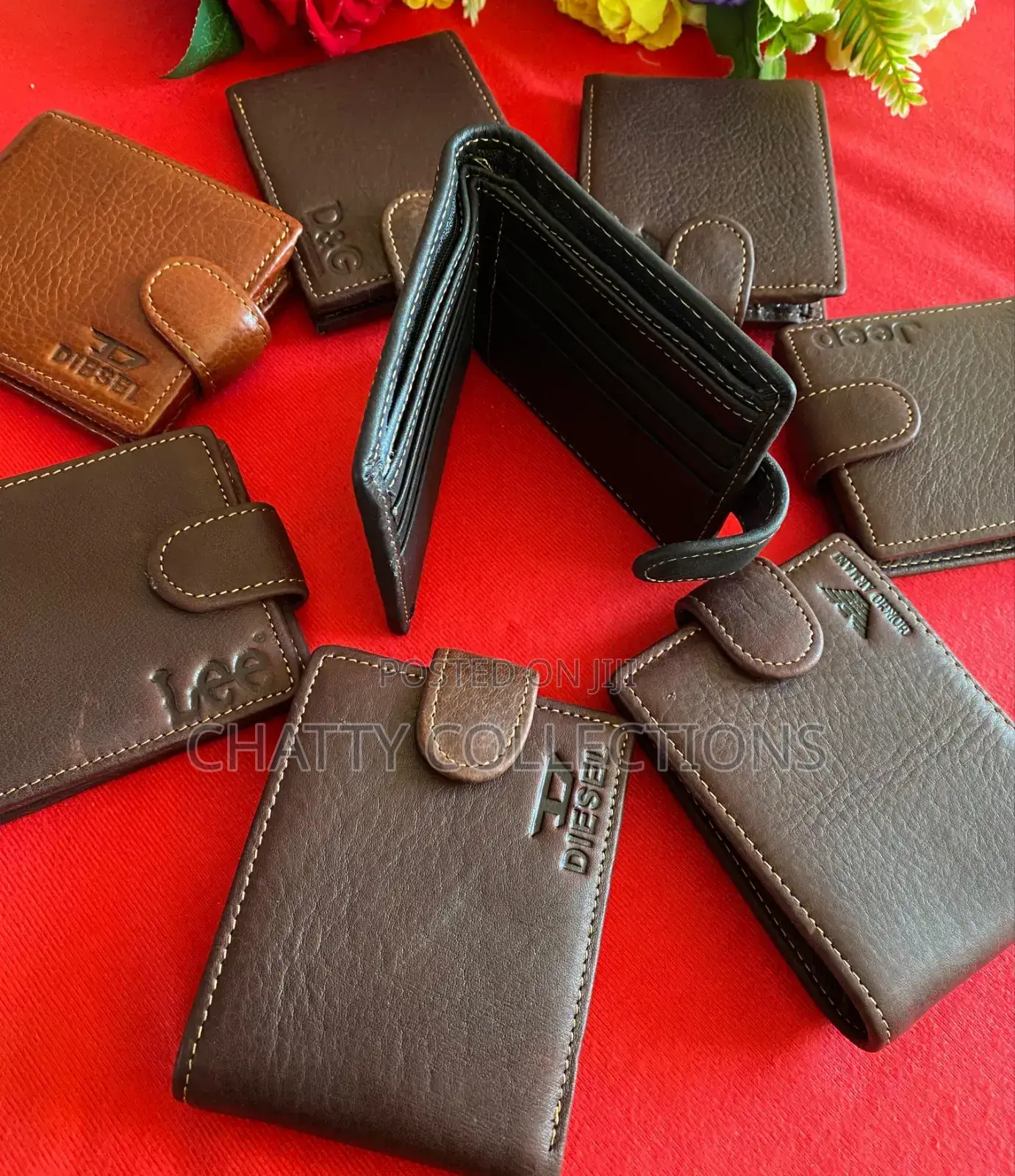 Designer Men Leather Wallets With Zip