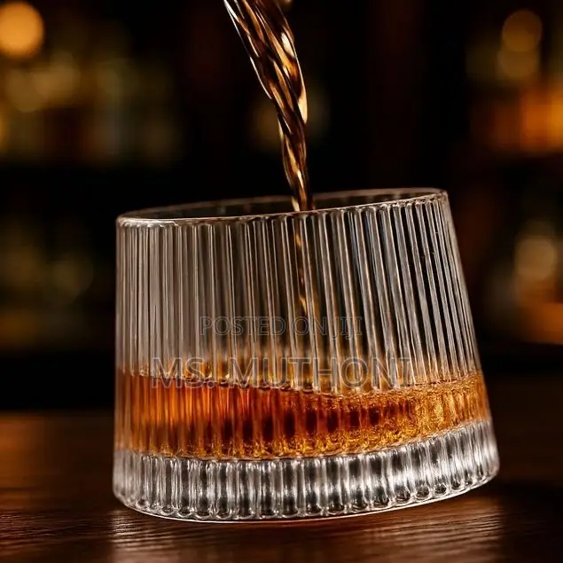 6 PCS Rotating "Dancing" Whiskey Glass