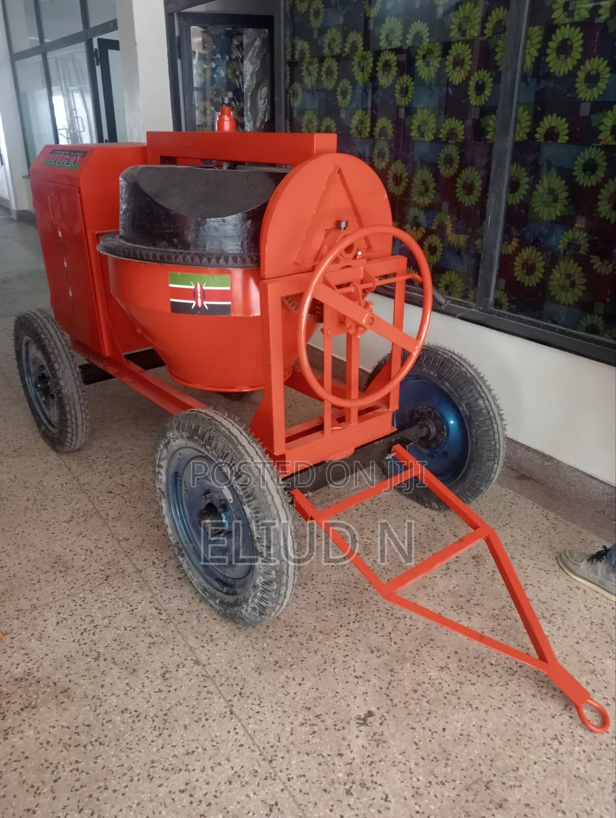 Air Cooled Engine Titan Mixer 500l/ 6.5hp