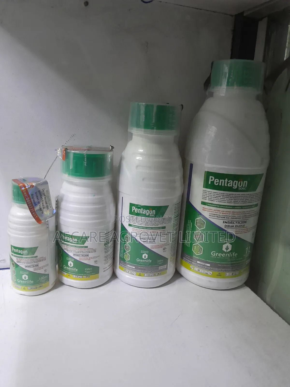 Pentagon 50ec Insecticide 100ml, 250ml, 500ml, 1l