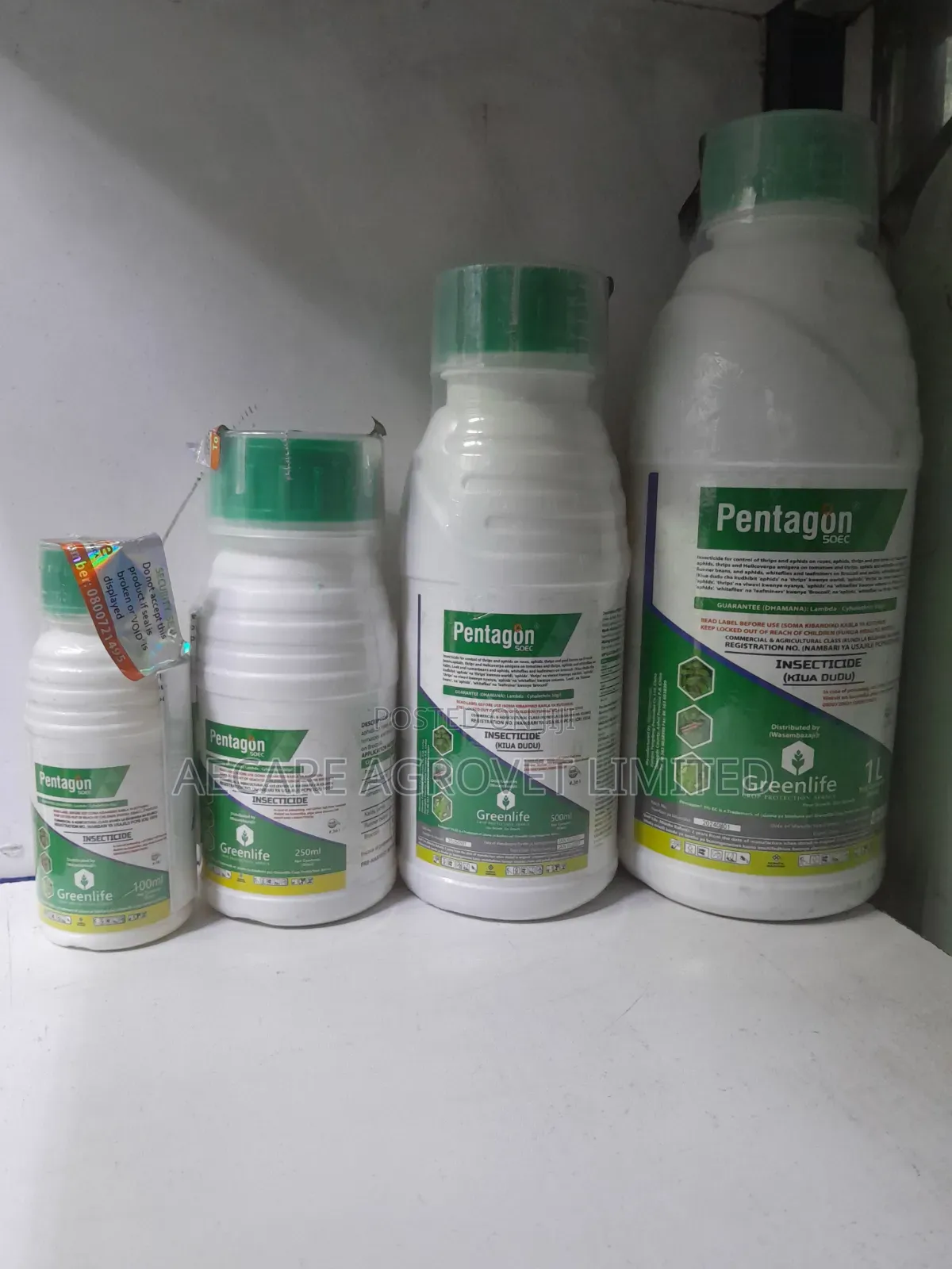 Pentagon 50ec Insecticide 100ml, 250ml, 500ml, 1l