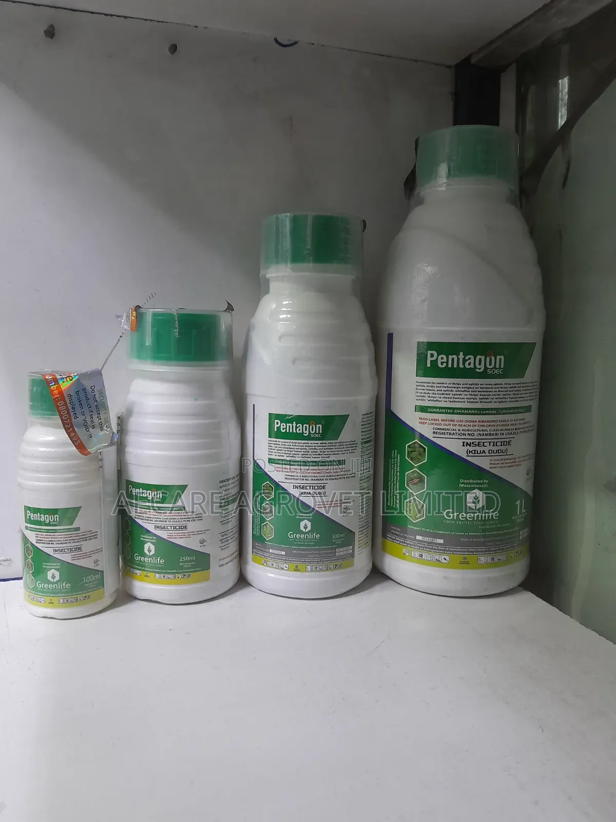 Pentagon 50ec Insecticide 100ml, 250ml, 500ml, 1l