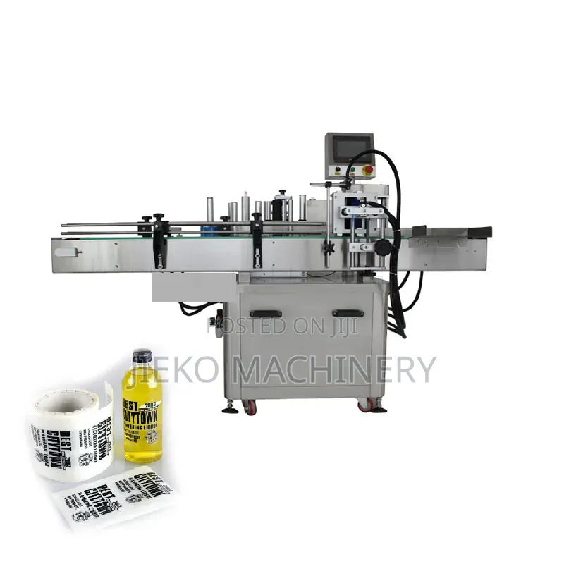 Automatic Round Bottle Labeling Machine | Rotary Type