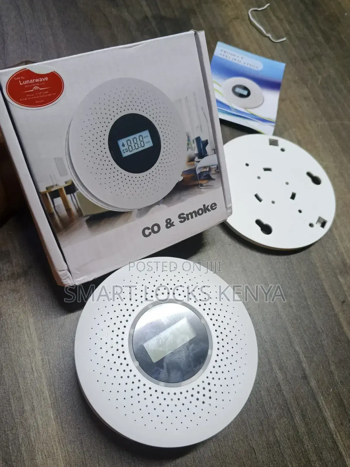 2 In 1 Smoke Detector And Carbon Monoxide Detector Alarm