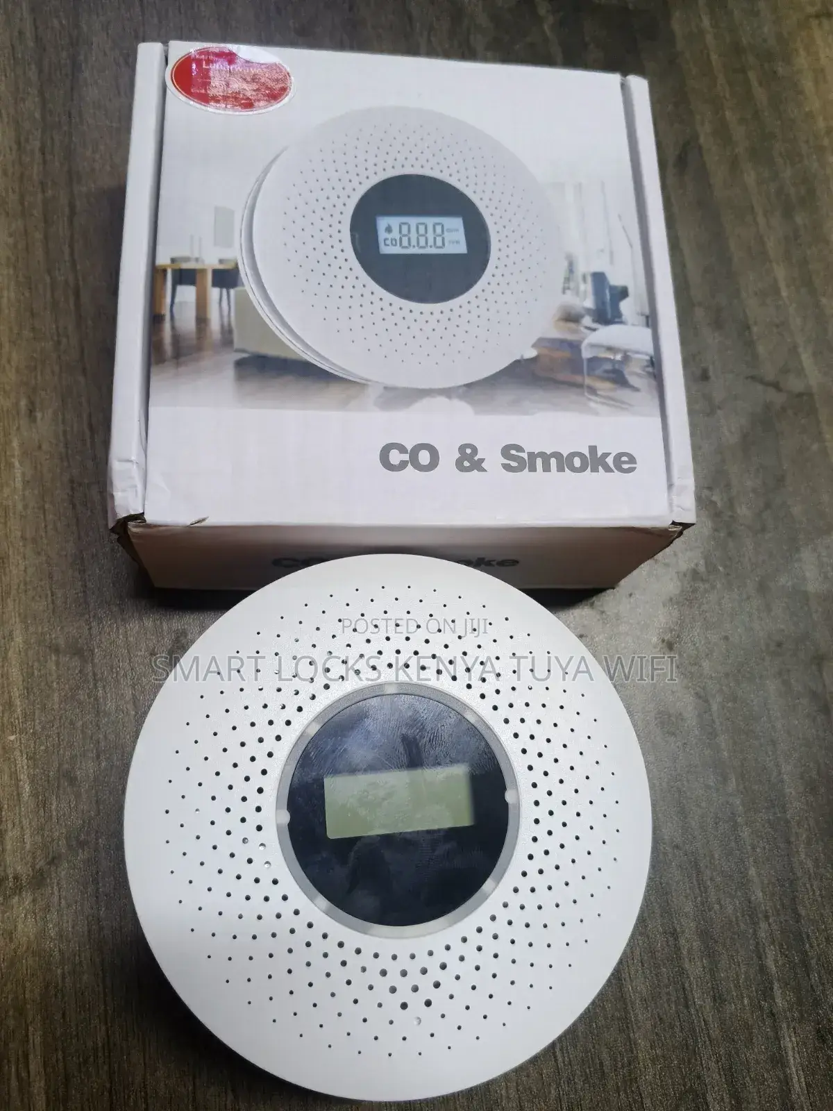 Smoke And Carbon Monoxide Detector With Voicealert