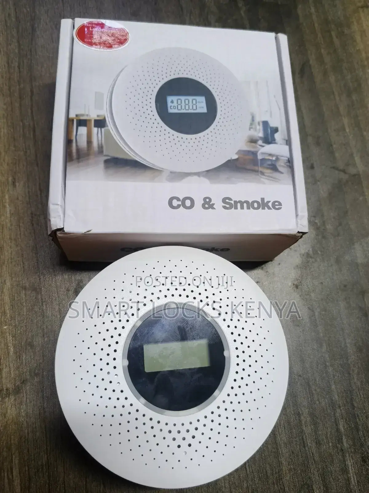 Smoke And Carbon Monoxide Detector With Voicealert