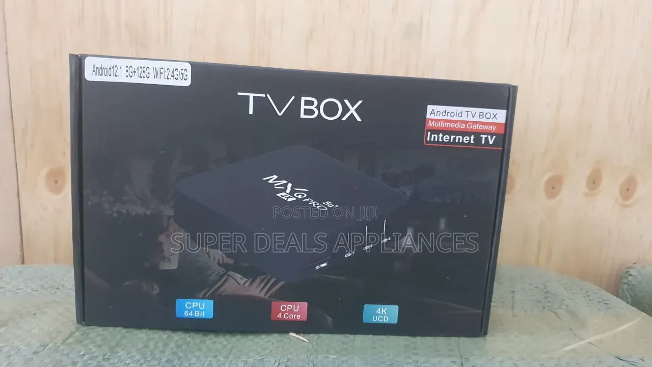 8gb+128gb MXQ Pro Android 12 Smart Tv Box