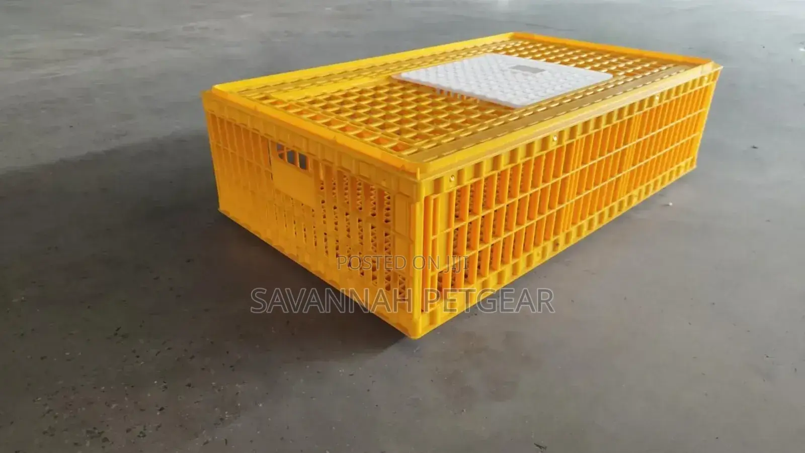 Reinforced Plastic Stackable Cage for Transporting Live Birds, Chicken